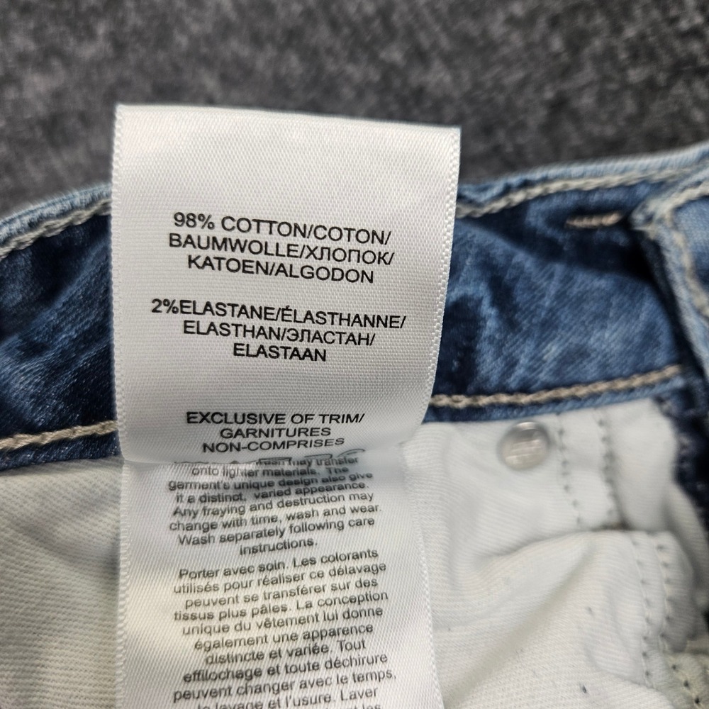Silver Suki Bootcut Jeans Women's 28 L33 Mid Rise Med Wash Denim Stretch Blue - Picture 8 of 8